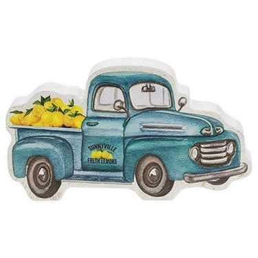 Sunnyville Fresh Lemons Chunky Truck Sitter - The Fox Decor